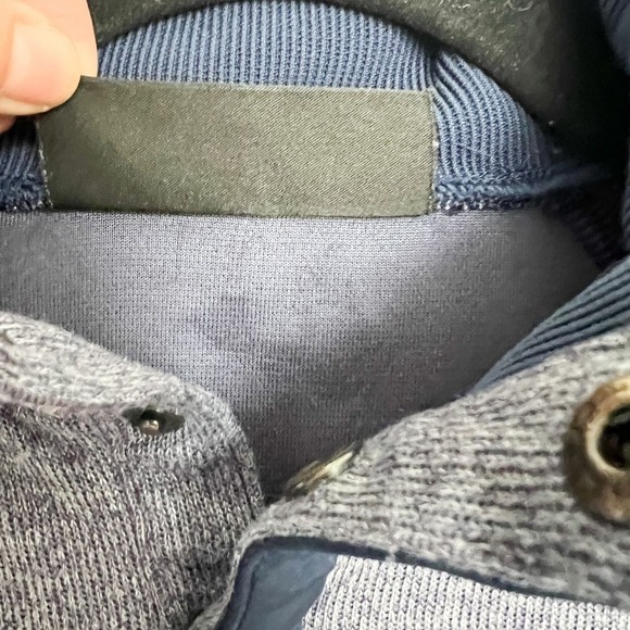 Under Armour Coldgear Quarter Snap Button Collar Youth Large Blue - Picture 4 of 8